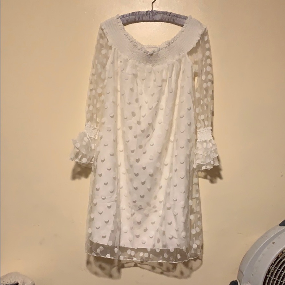 Brand new white dress